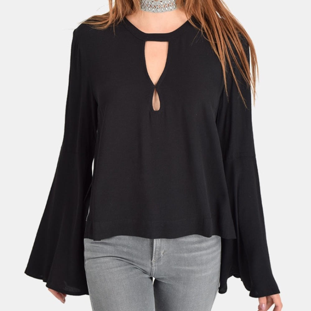 FIRST LOVE ❤️ Bell Sleeve Blouse